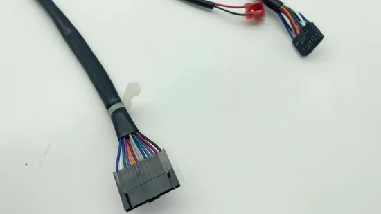 OEM 業界のカラー ワイヤー ケーブル アセンブリ建設ハーネス