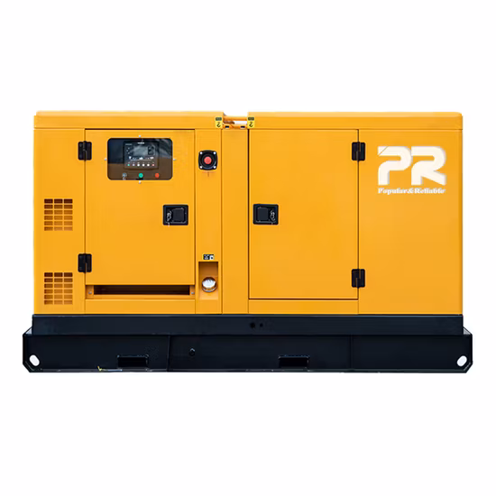 低燃料消費のためのパーキンスエンジンを搭載した 80kVA 移動式ディーゼル家庭用発電機
